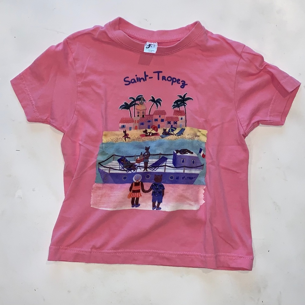 Girls Saint-Tropez t-shirt size 6